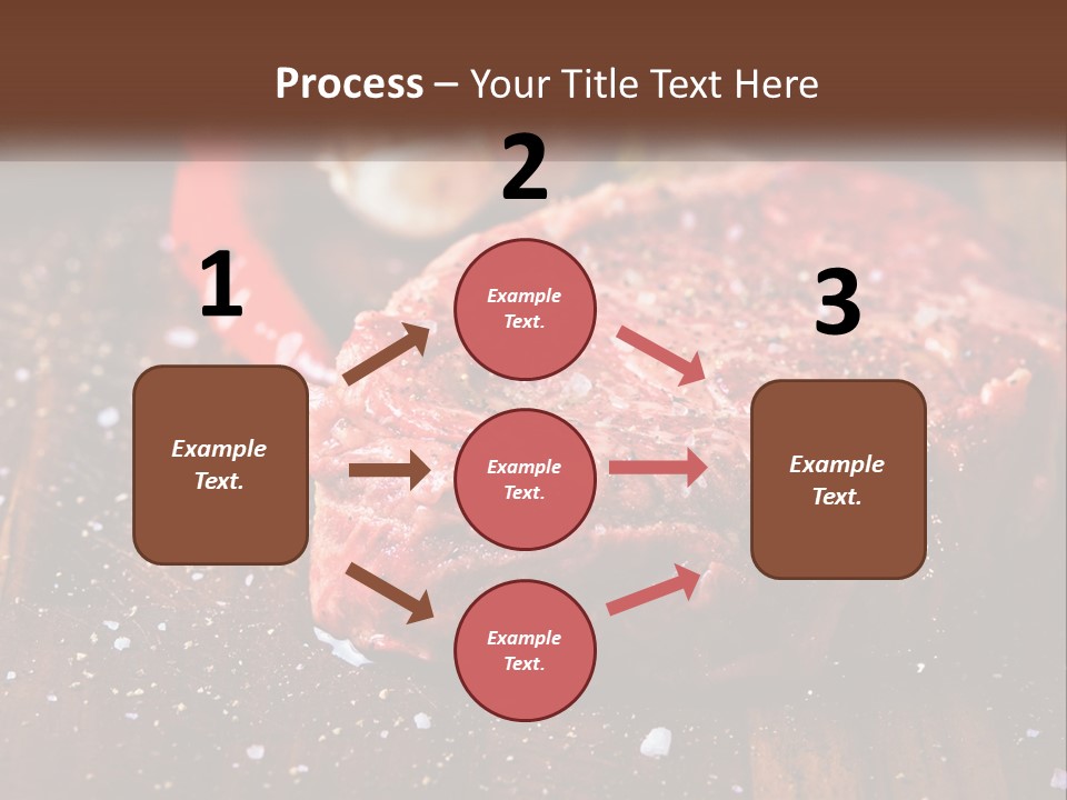 Meat For Steak PowerPoint Template