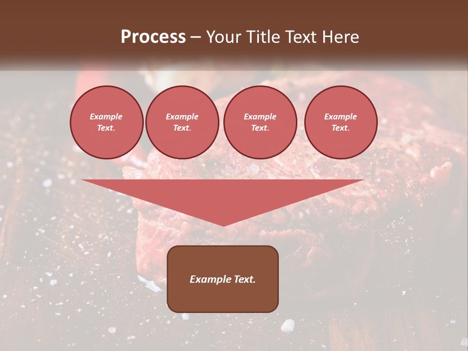 Meat For Steak PowerPoint Template