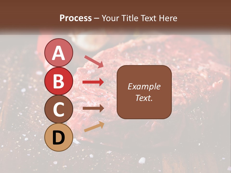 Meat For Steak PowerPoint Template