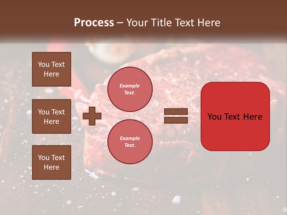 Meat For Steak PowerPoint Template