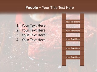 Meat For Steak PowerPoint Template