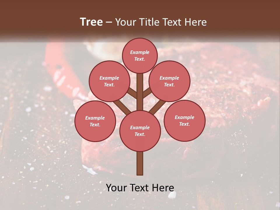 Meat For Steak PowerPoint Template