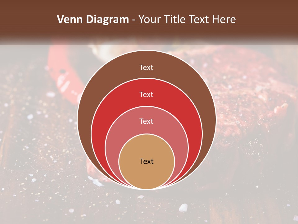 Meat For Steak PowerPoint Template