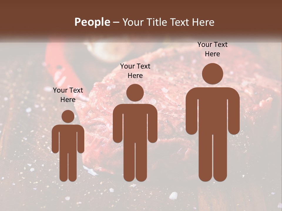 Meat For Steak PowerPoint Template