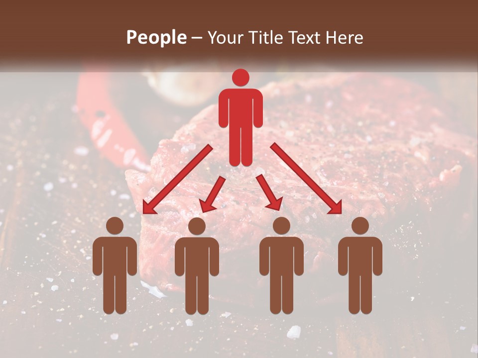 Meat For Steak PowerPoint Template