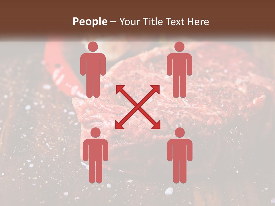 Meat For Steak PowerPoint Template