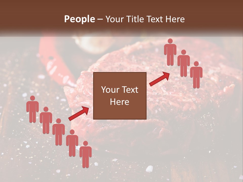 Meat For Steak PowerPoint Template