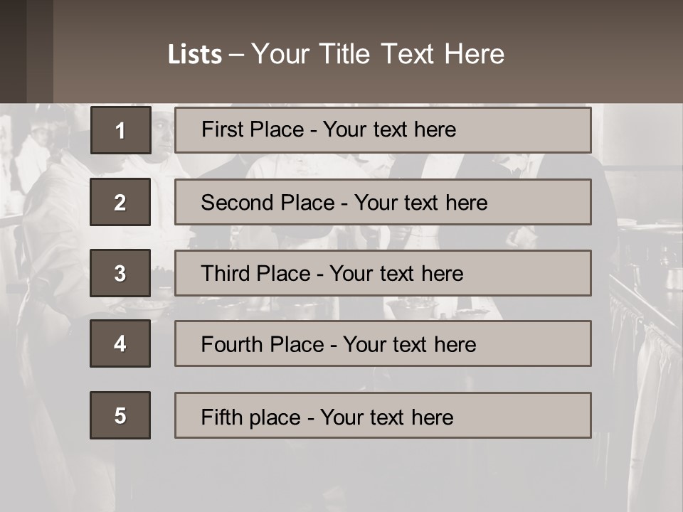 Chief Cook PowerPoint Template