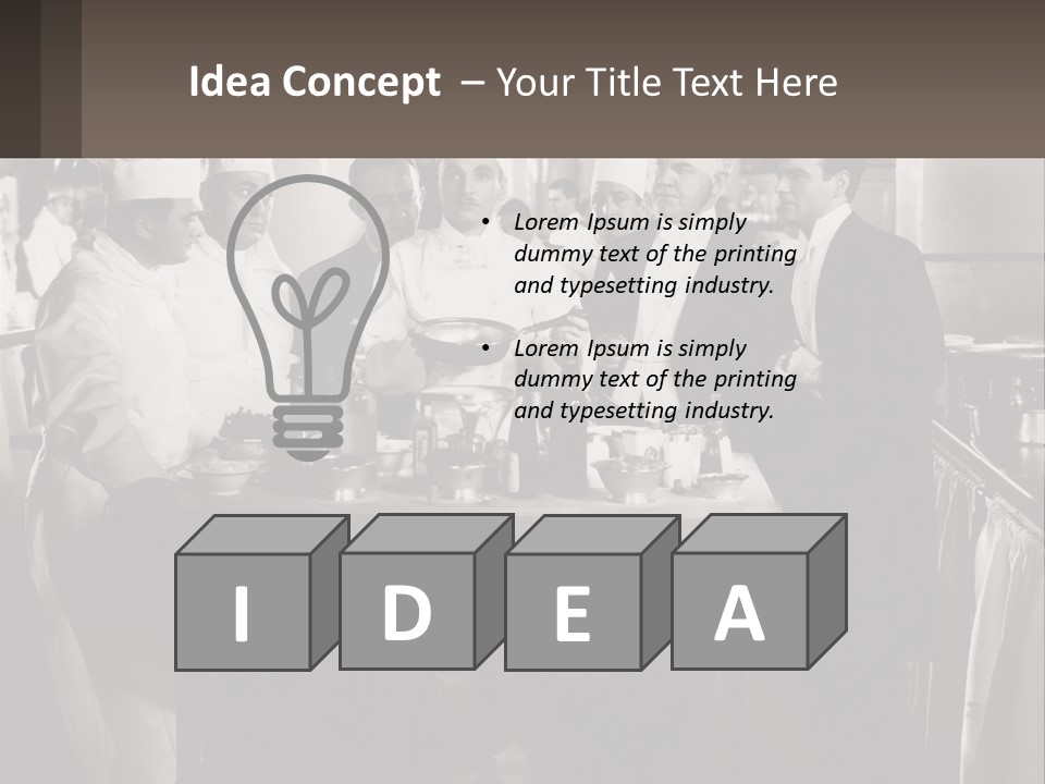 Chief Cook PowerPoint Template