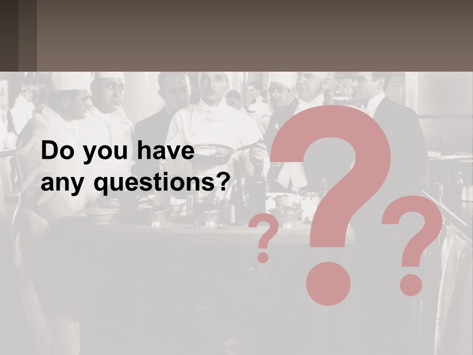 Chief Cook PowerPoint Template