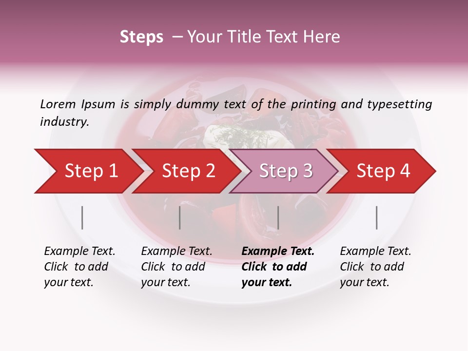 Ukrainian Borscht PowerPoint Template