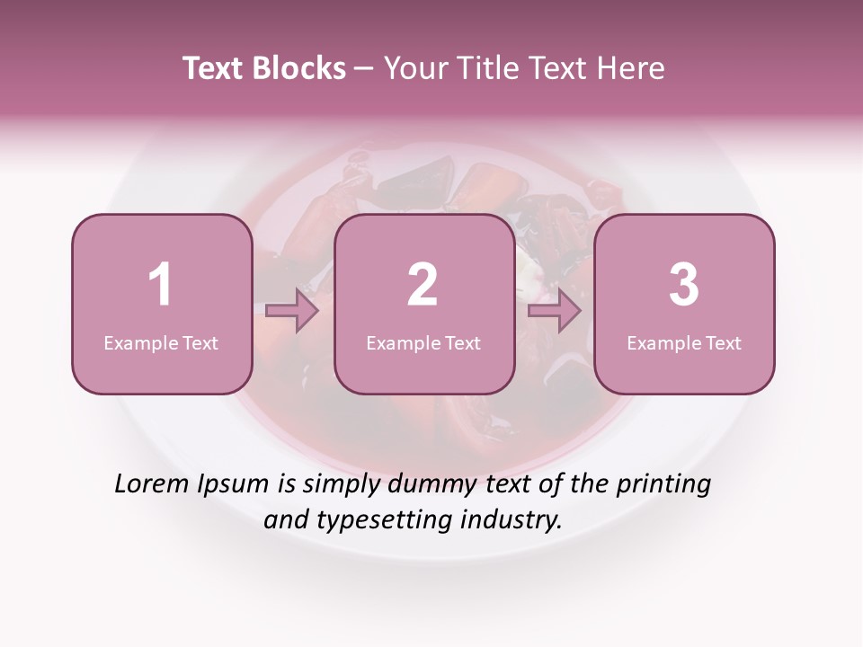 Ukrainian Borscht PowerPoint Template