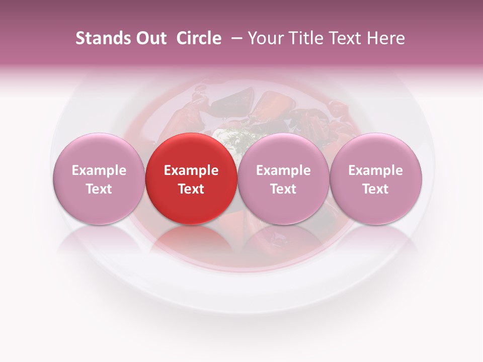 Ukrainian Borscht PowerPoint Template