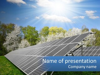 Solar Panels PowerPoint Template