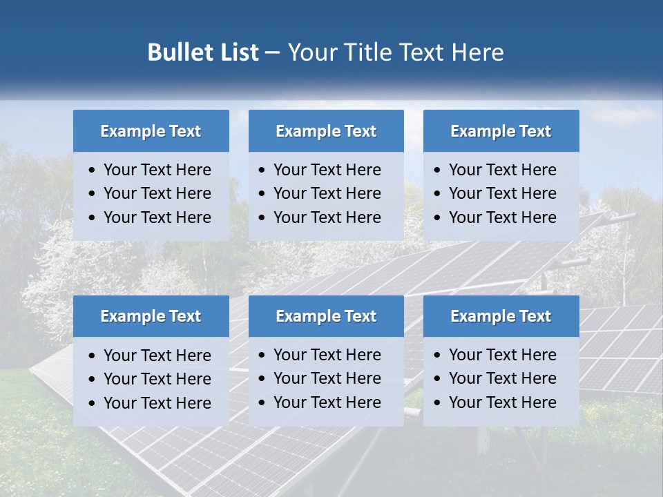 Solar Panels PowerPoint Template