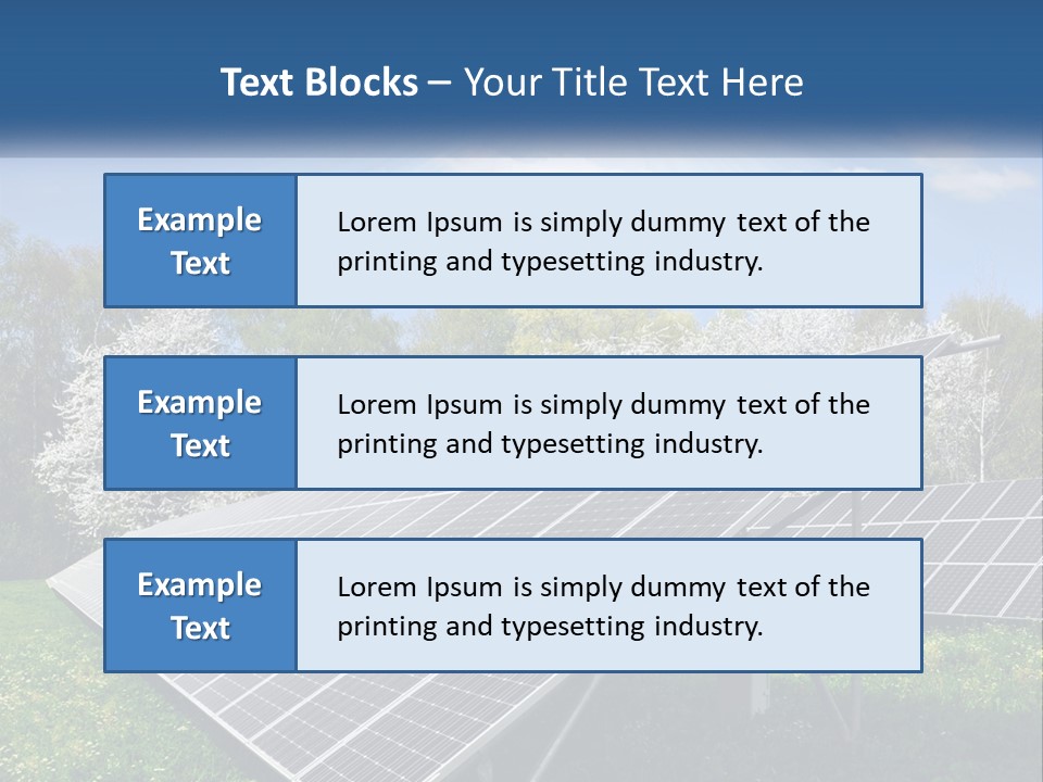 Solar Panels PowerPoint Template