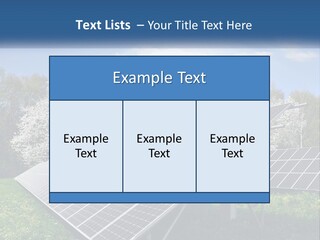 Solar Panels PowerPoint Template