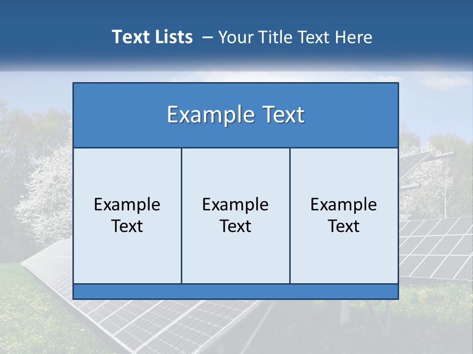 Solar Panels PowerPoint Template