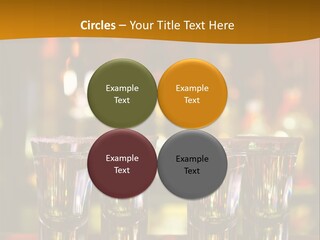 Stacks On The Bar PowerPoint Template
