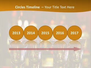 Stacks On The Bar PowerPoint Template