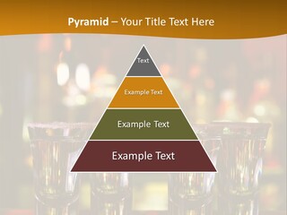 Stacks On The Bar PowerPoint Template