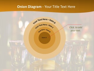 Stacks On The Bar PowerPoint Template