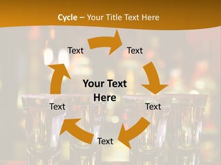 Stacks On The Bar PowerPoint Template