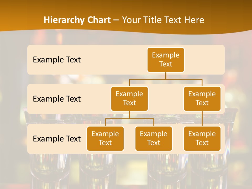 Stacks On The Bar PowerPoint Template