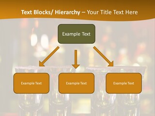 Stacks On The Bar PowerPoint Template