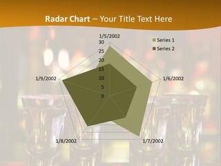 Stacks On The Bar PowerPoint Template