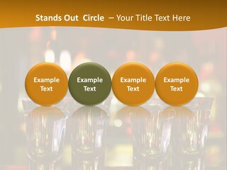 Stacks On The Bar PowerPoint Template