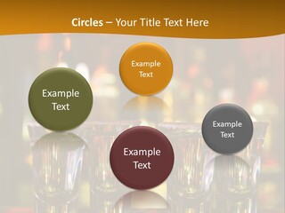 Stacks On The Bar PowerPoint Template