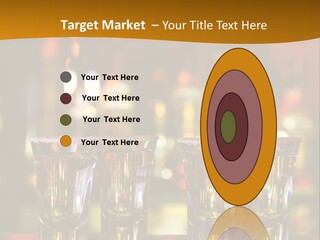 Stacks On The Bar PowerPoint Template