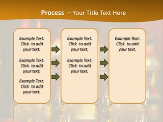 Stacks On The Bar PowerPoint Template