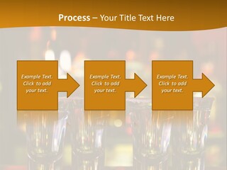 Stacks On The Bar PowerPoint Template