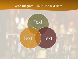 Stacks On The Bar PowerPoint Template