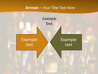 Stacks On The Bar PowerPoint Template