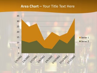 Stacks On The Bar PowerPoint Template