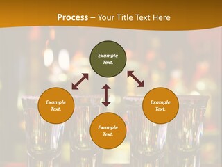 Stacks On The Bar PowerPoint Template