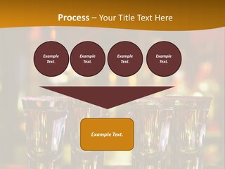 Stacks On The Bar PowerPoint Template