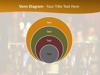 Stacks On The Bar PowerPoint Template