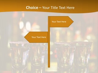 Stacks On The Bar PowerPoint Template