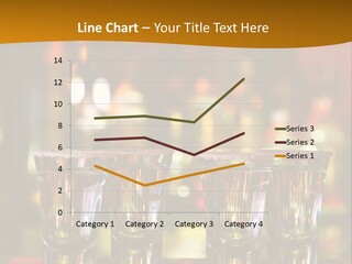 Stacks On The Bar PowerPoint Template