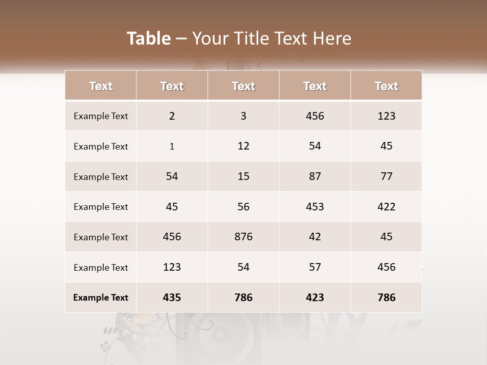 World Music Day PowerPoint Template