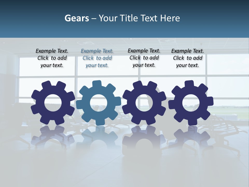 Waiting Hall PowerPoint Template