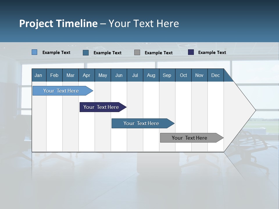 Waiting Hall PowerPoint Template