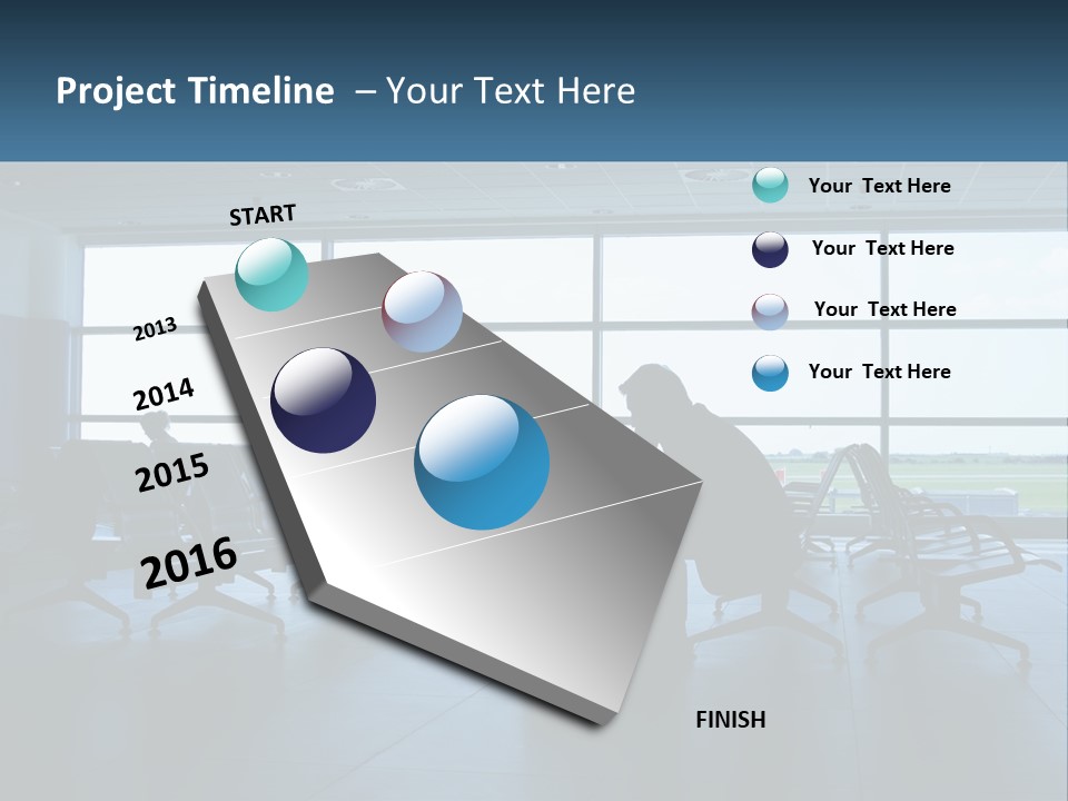 Waiting Hall PowerPoint Template