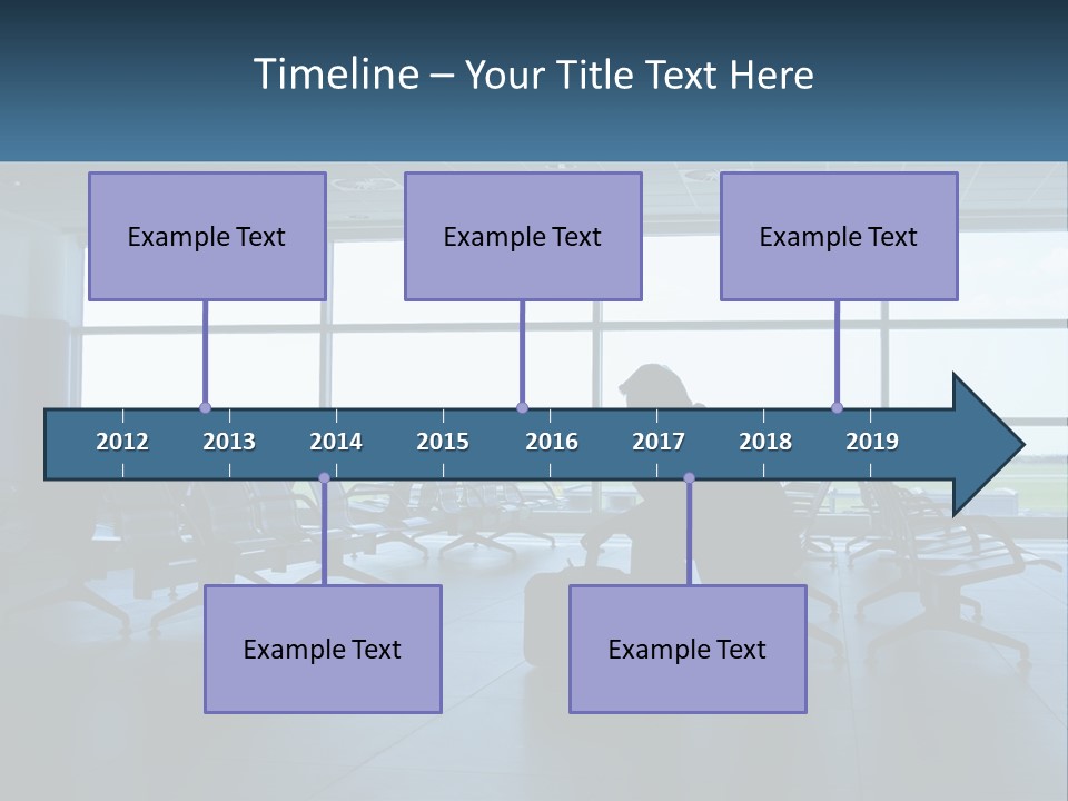 Waiting Hall PowerPoint Template