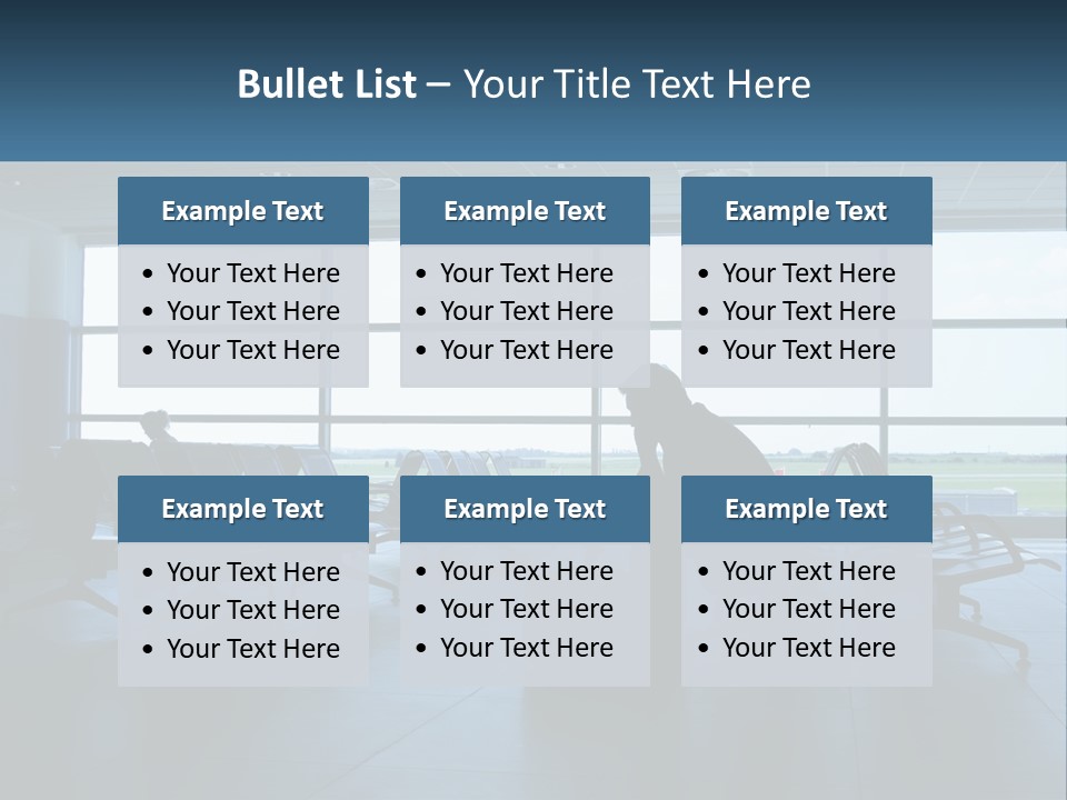 Waiting Hall PowerPoint Template