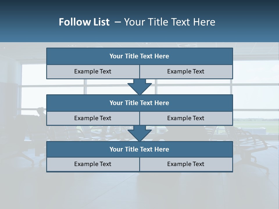 Waiting Hall PowerPoint Template